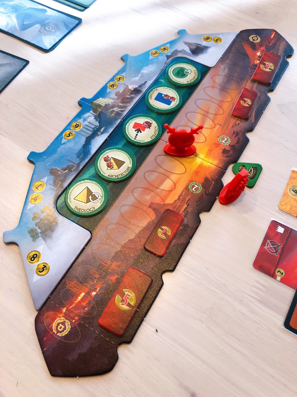 世界の七不思議デュエル パンテオン拡張 [2人プレイボードゲーム